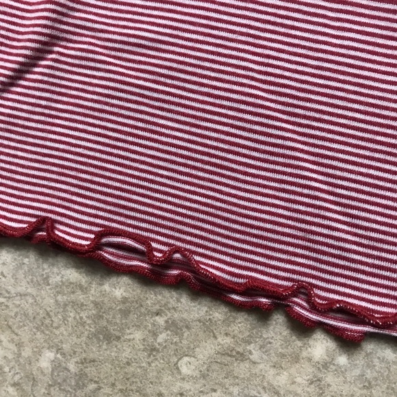 AE striped short sleeve NWOT - Picture 4 of 5